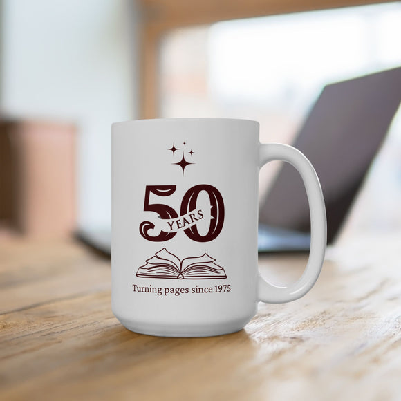 *New!* 50th Anniversary Ceramic Mug