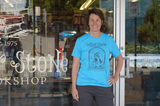 Corner Stone Bookshop Gnome Tee